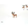 Addobbo Alce Con Ghirlanda 6Cm