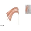 Addobbo Stelo Rami Pendente Effetto Piuma 65Cm