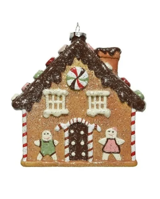 Adobbo Appendino Casa Con Gancio Per Albero Di Natale H38 Cm