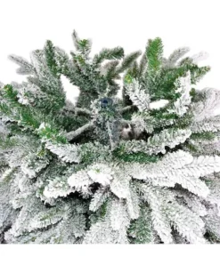 Albero Di Natale Bianco Kennedy H210 Cm Real Touch |