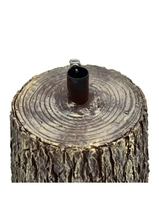 Base Piccola Effetto Tronco O33 X H35 Cm Per Albero Di Natale 150Cm - 180Cm