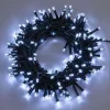 Catena Luci 1000 Led Luce Fredda Cavo 40Mt Per Albero Di Natale