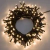 Catena Luci Bianco Caldo 500 Led 20 Mt Per Albero Di Natale