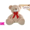 Orso Con Fiocco 60Cm Per Natale
