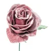 Pick Rosino Deluxe Velvet 16Cm Rosa Per Decorazioni Natalizie
