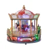 Villaggio Giostrina Carosello Con Led Multicolor